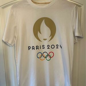 Women’s Paris 2024 Olympic Games Official Licensed T-Shirt – White – Size Small